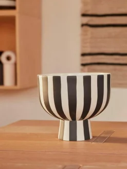 Oyoy Living Design Handgefertigte Deko-Schale Toppu, H 13 cm