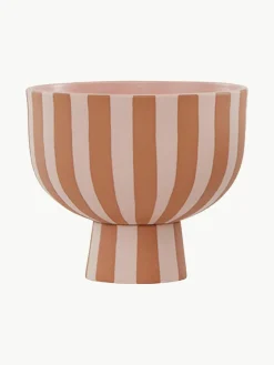 Oyoy Living Design Handgefertigte Deko-Schale Toppu, H 13 cm