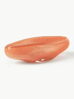 Westwing Collection Handgefertigte Deko-Schale Ashley aus Glas