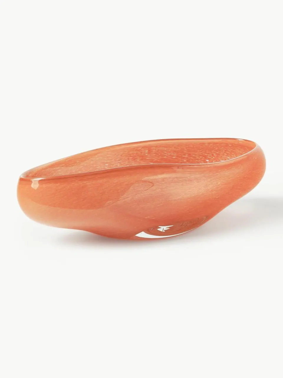 Westwing Collection Handgefertigte Deko-Schale Ashley aus Glas