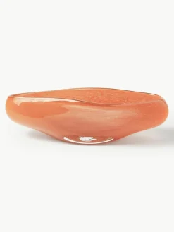 Westwing Collection Handgefertigte Deko-Schale Ashley aus Glas