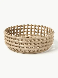 ferm LIVING Handgefertigte Deko-Schale Centrepiece aus Keramik
