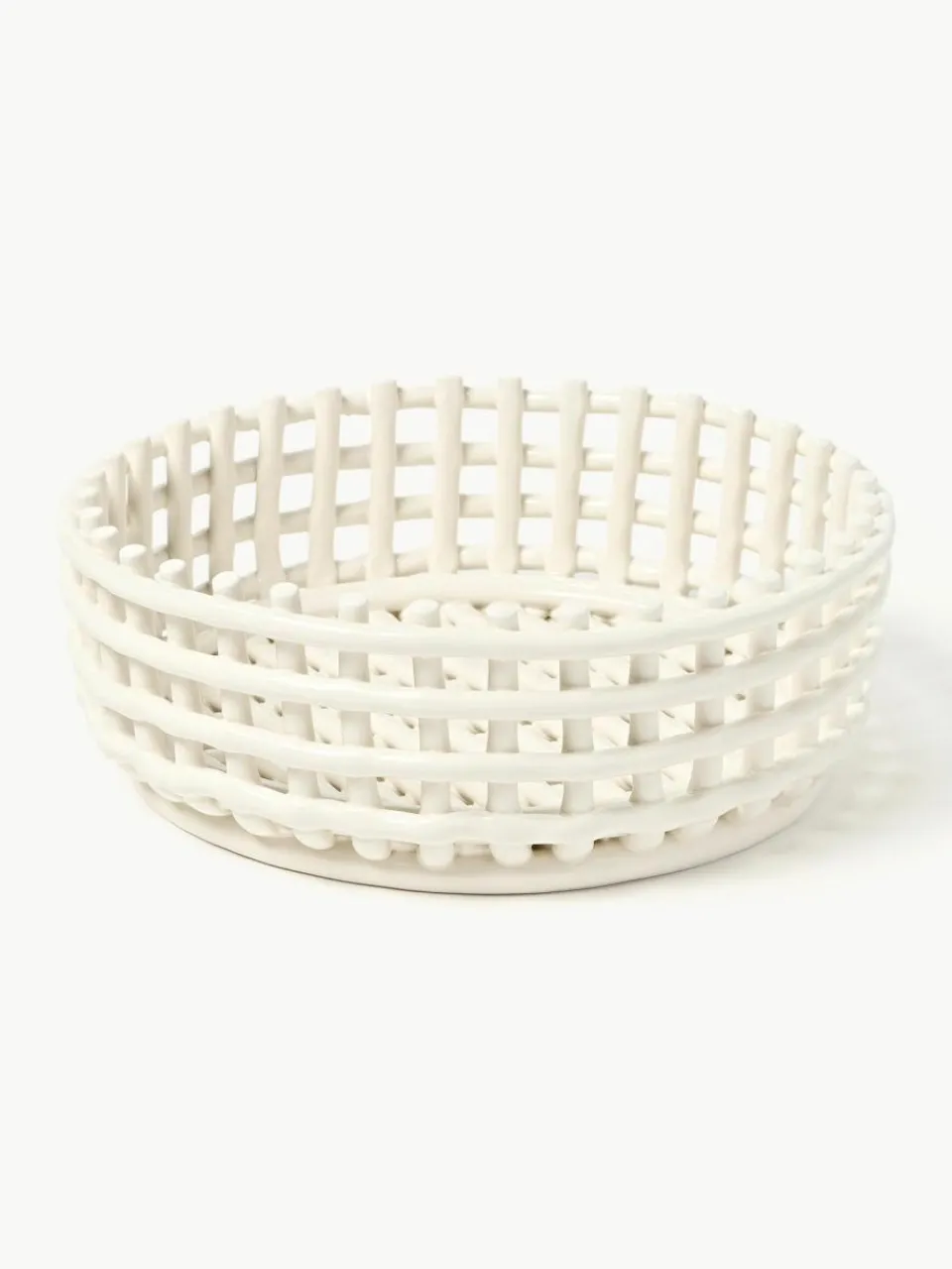 ferm LIVING Handgefertigte Deko-Schale Centrepiece aus Keramik