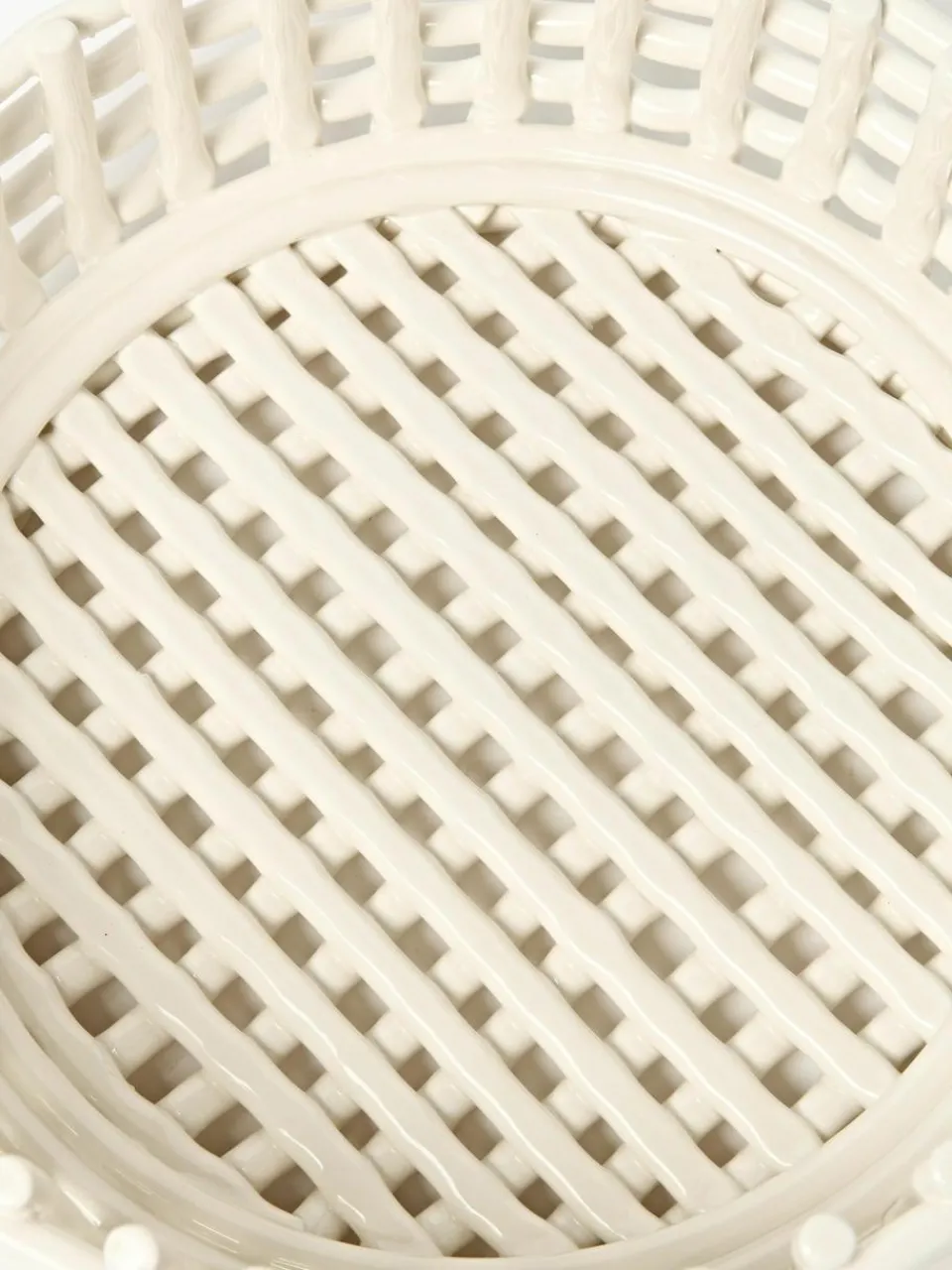 ferm LIVING Handgefertigte Deko-Schale Centrepiece aus Keramik