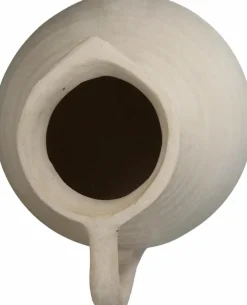 Westwing Handgefertigte Deko-Vase Raw aus Papiermaché, H 26 cm