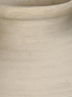 Westwing Handgefertigte Deko-Vase Raw aus Papiermaché, H 26 cm