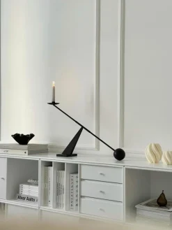 Noma Studio Handgefertigte Design-Kerze Florence, H 9 cm