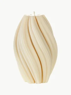 Noma Studio Handgefertigte Design-Kerze Florence, H 19 cm