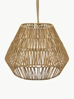 Westwing Handgefertigte dimmbare Outdoor LED-Pendelleuchte Sisine