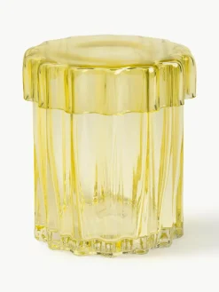 &k amsterdam Handgefertigte Glas-Aufbewahrungsdose Astral
