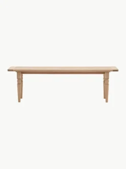 Westwing Handgefertigte Holz-Sitzbank Eton