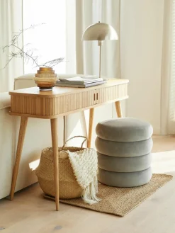 Westwing Collection Handgefertigte Jute-Fußmatte Sharmila