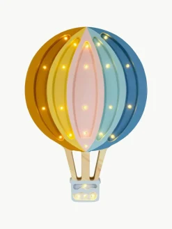 Kinder Little Lights Handgefertigte LED-Kinderzimmerlampe Hot Air Baloon mit Timerfunktion und Fernbedienung, dimmbar