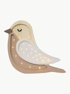 Kinder Little Lights Handgefertigte LED-Kinderzimmerlampe Bird mit Timerfunktion und Fernbedienung, dimmbar