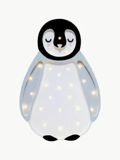 Kinder Little Lights Handgefertigte LED-Kinderzimmerlampe Baby Penguin mit Timerfunktion und Fernbedienung, dimmbar