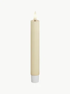 Deluxe Homeart Handgefertigte LED-Stabkerzen Real Flame, H 15 cm, 2 Stück