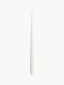 Deluxe Homeart Handgefertigte LED-Stabkerzen Real Flame, H 38 cm, 2 Stück