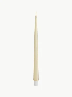Deluxe Homeart Handgefertigte LED-Stabkerzen Real Flame, H 28 cm, 2 Stück