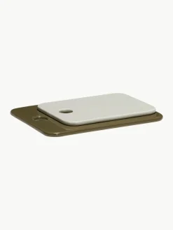 Hübsch Handgefertigte Servierplatten Amare, 2er-Set