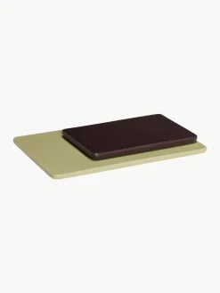Hübsch Handgefertigte Servierplatten Amare, 2er-Set
