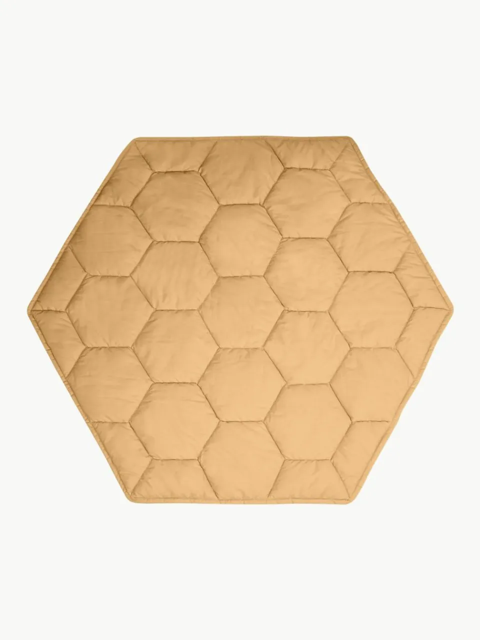 Kinder Lorena Canals Handgefertigte Spielmatte Honeycomb mit Rasselspielzeug