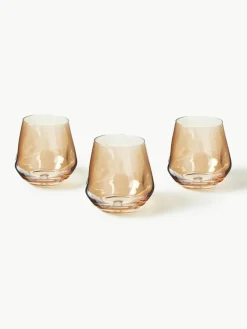 Westwing Collection Handgefertigte Teelichthalter Luster, 3er-Set