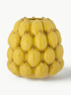 Bloomingville Handgefertigte Vase Limone, H 22 cm