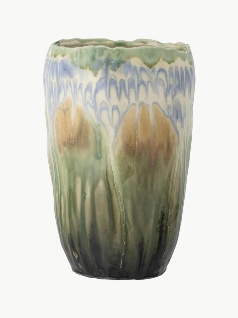 Bloomingville Handgefertigte Vase Mahasti, H 26 cm