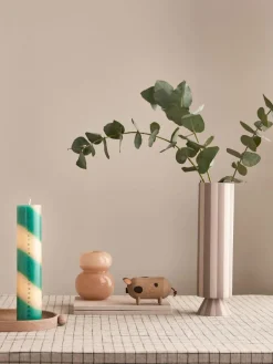 Oyoy Living Design Handgefertigte Vase Toppu, H 31 cm