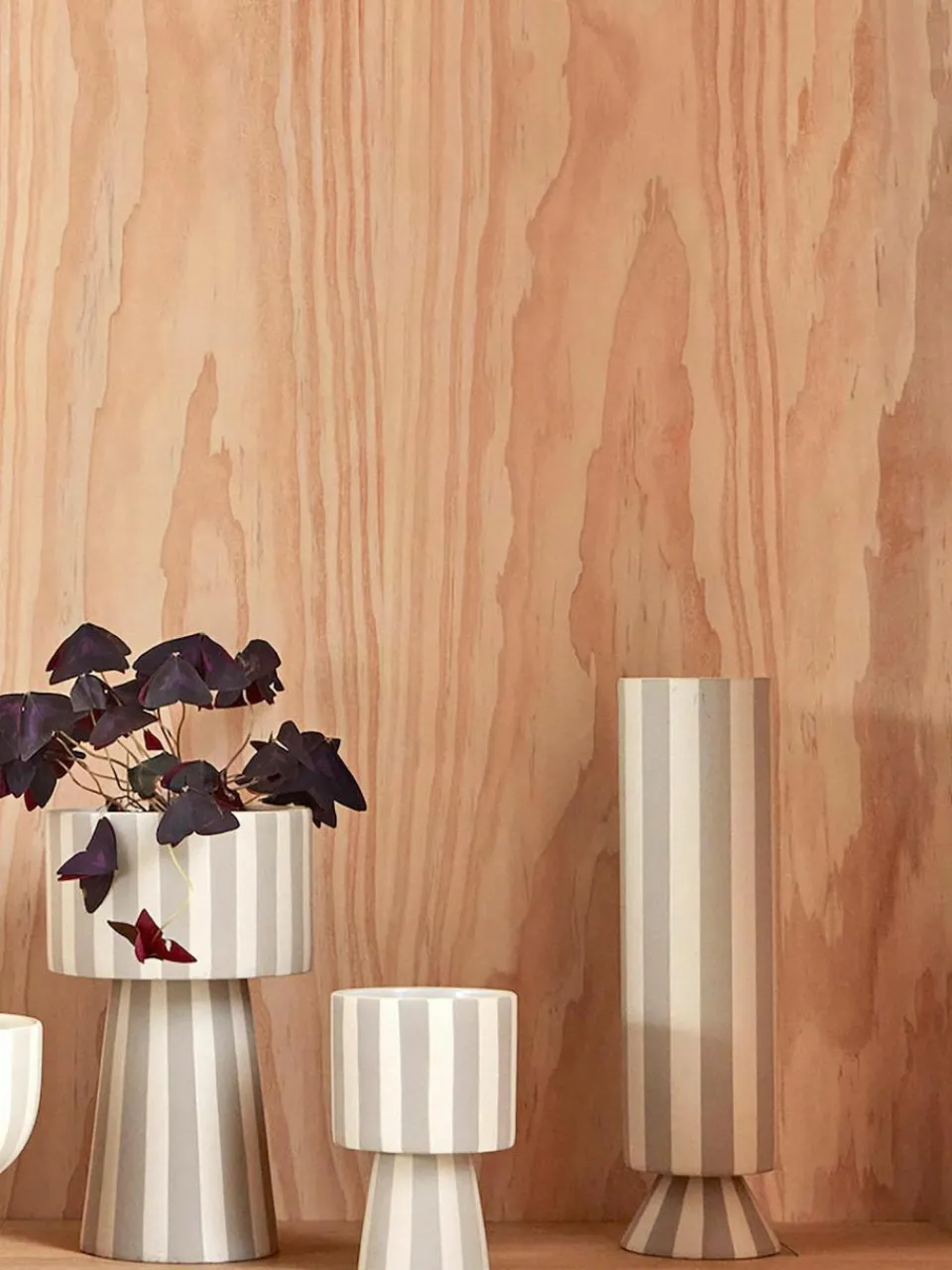 Oyoy Living Design Handgefertigte Vase Toppu, H 31 cm