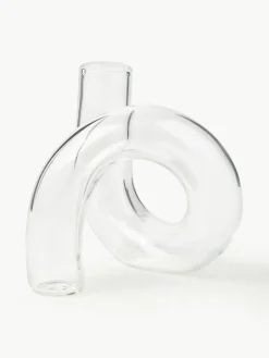Westwing Collection Handgefertigte Vase Zaida, H 12 cm