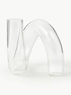 Westwing Collection Handgefertigte Vase Zaida, H 12 cm