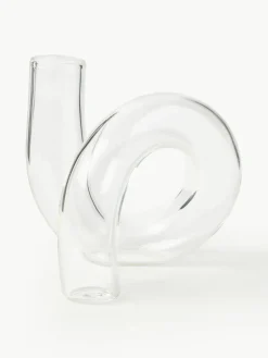 Westwing Collection Handgefertigte Vase Zaida, H 12 cm
