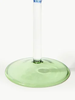 &k amsterdam Handgefertigte Weingläser Eve aus Borosilikatglas, 2 Stück