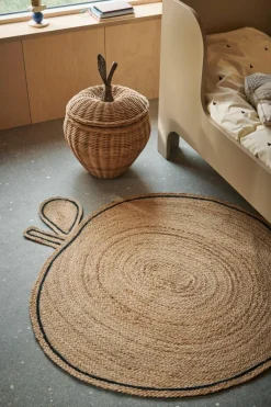Kinder ferm LIVING Kids Handgefertigter Aufbewahrungskorb Apple aus Rattan