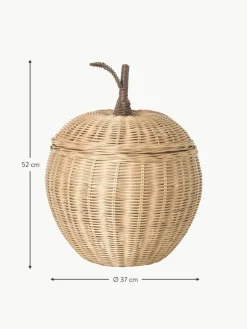 Kinder ferm LIVING Kids Handgefertigter Aufbewahrungskorb Apple aus Rattan