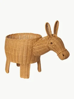 Kinder ferm LIVING Kids Handgefertigter Aufbewahrungskorb Donkey aus Rattan