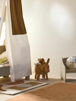 Kinder ferm LIVING Kids Handgefertigter Aufbewahrungskorb Donkey aus Rattan