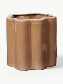 Broste Copenhagen Handgefertigter Übertopf Sonja, H 36 cm