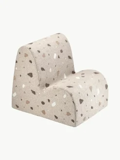 Kinder Wigiwama Handgefertigter Bouclé-Kindersessel Cloud