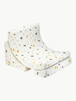 Kinder Wigiwama Handgefertigter Bouclé-Kindersessel Moon