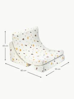 Kinder Wigiwama Handgefertigter Bouclé-Kindersessel Moon