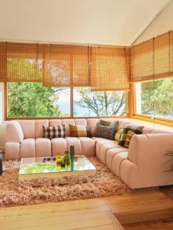 HKLIVING Handgefertigter Couchtisch Mirror aus Spiegelglas, B 90 cm