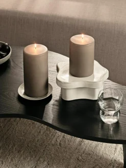 Broste Copenhagen Handgefertigter Deko-Sockel Sonja, B 22 cm