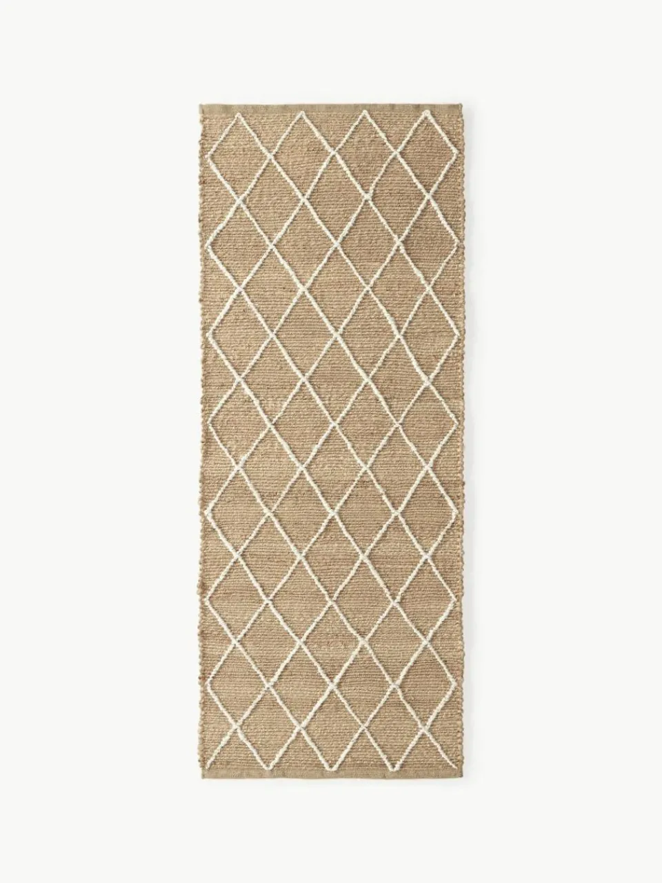 Westwing Collection Handgefertigter Jute-Läufer Kunu