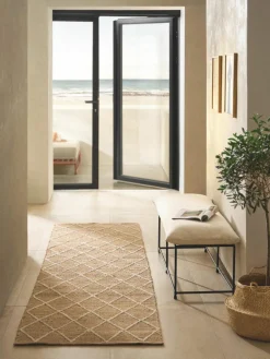 Westwing Collection Handgefertigter Jute-Läufer Kunu