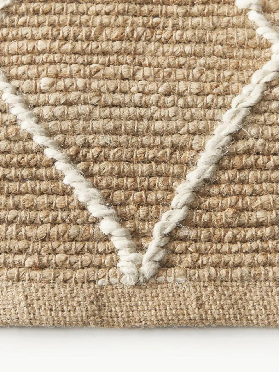 Westwing Collection Handgefertigter Jute-Läufer Kunu