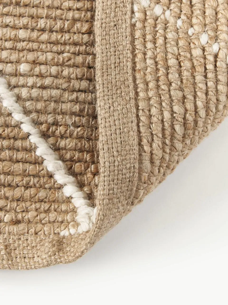 Westwing Collection Handgefertigter Jute-Läufer Kunu