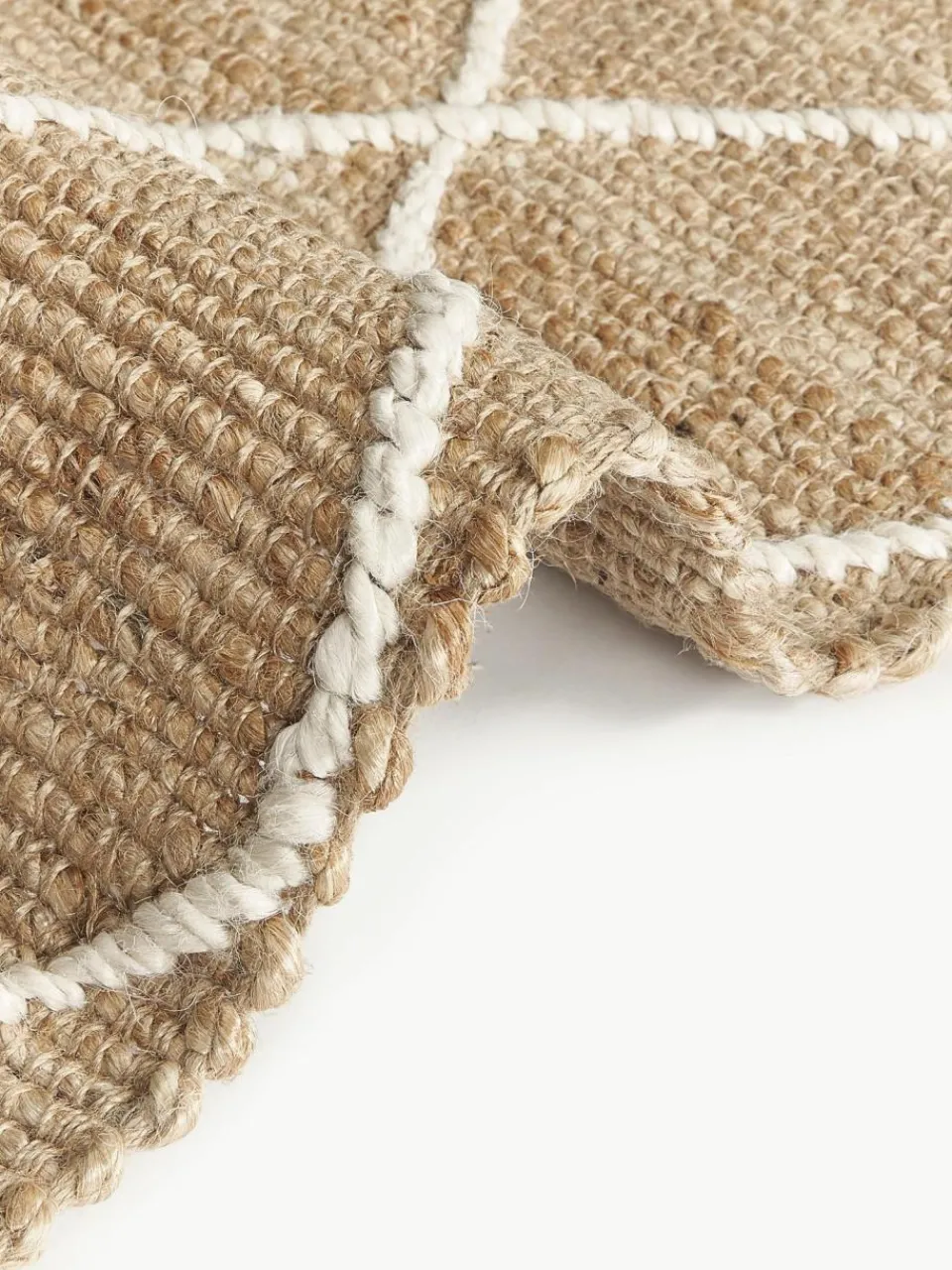Westwing Collection Handgefertigter Jute-Läufer Kunu