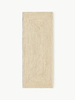 Westwing Collection Handgefertigter Jute-Läufer Sharmila